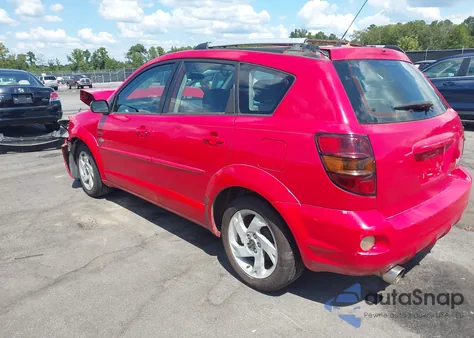 2004 Pontiac Vibe z USA, uszkodzony, nr VIN 5Y2SL62834Z437322